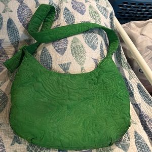 Dagne Dover green shoulder bag this season. 15 x 11 x 2d. Good condition